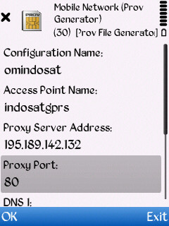 Aplikasi Pembuat File Proxy Untuk Nokia s40 Java